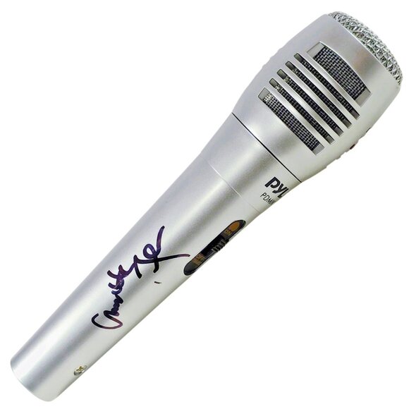 Charlotte Flair WWE Wrestling Signed Microphone Mic BAS Beckett Proof Autograph - Picture 1 of 9